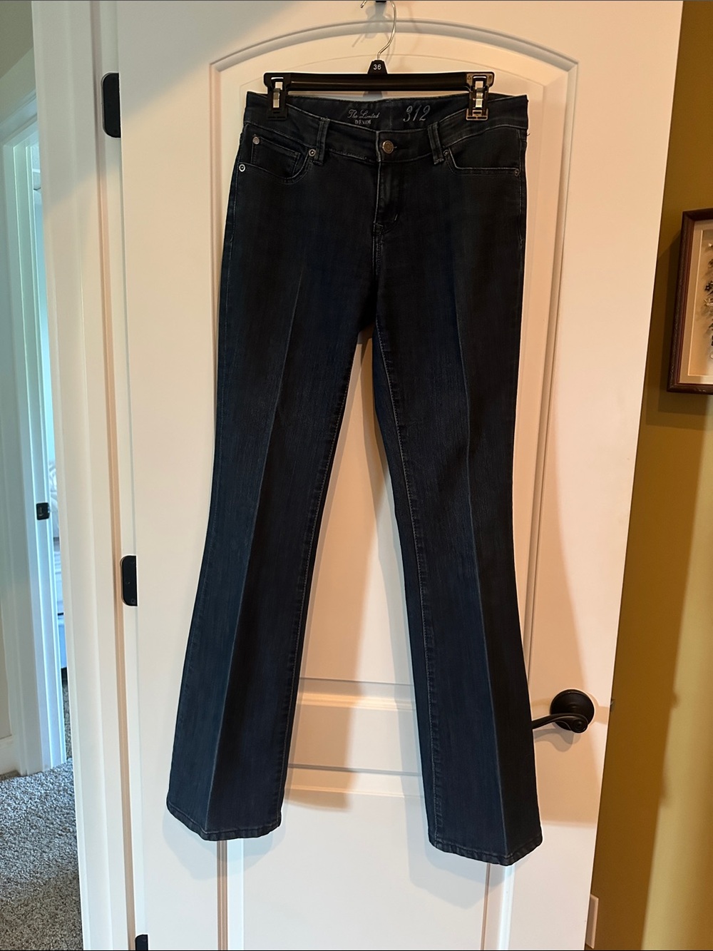 The Limited 312 dark wash bootcut jeans